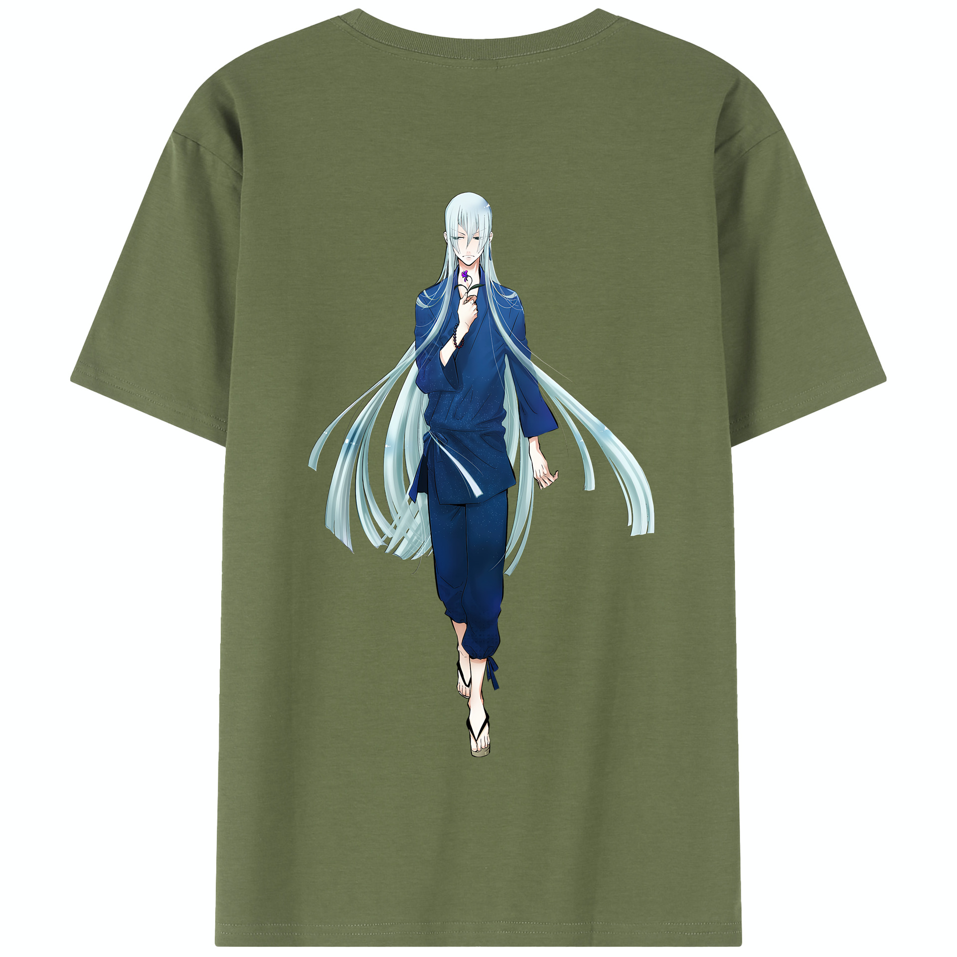 （画像用） 刀剣乱舞 Touken Ranbu 綿100％半袖Tシャツ（背面プリント）